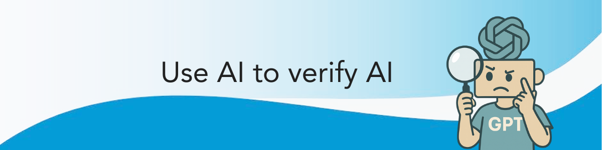 AI to verify